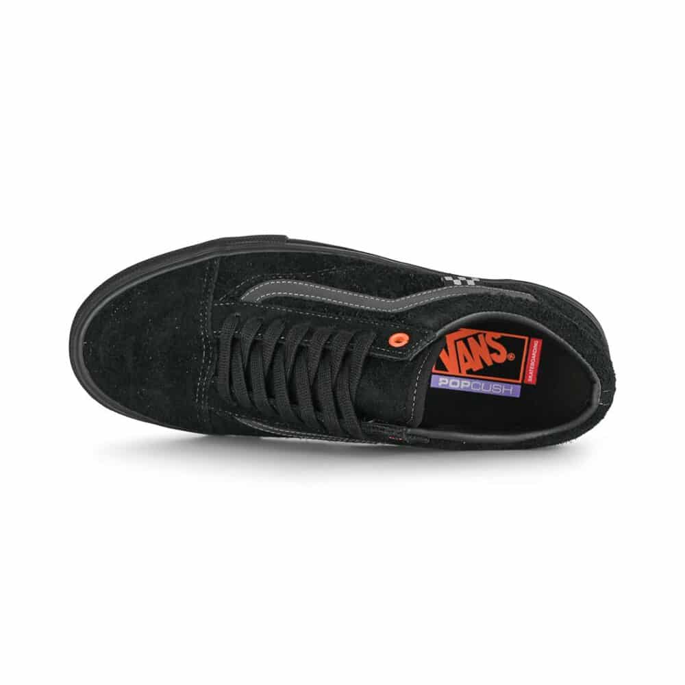 Vans Old Skool Skate Shoes - Black/Orange