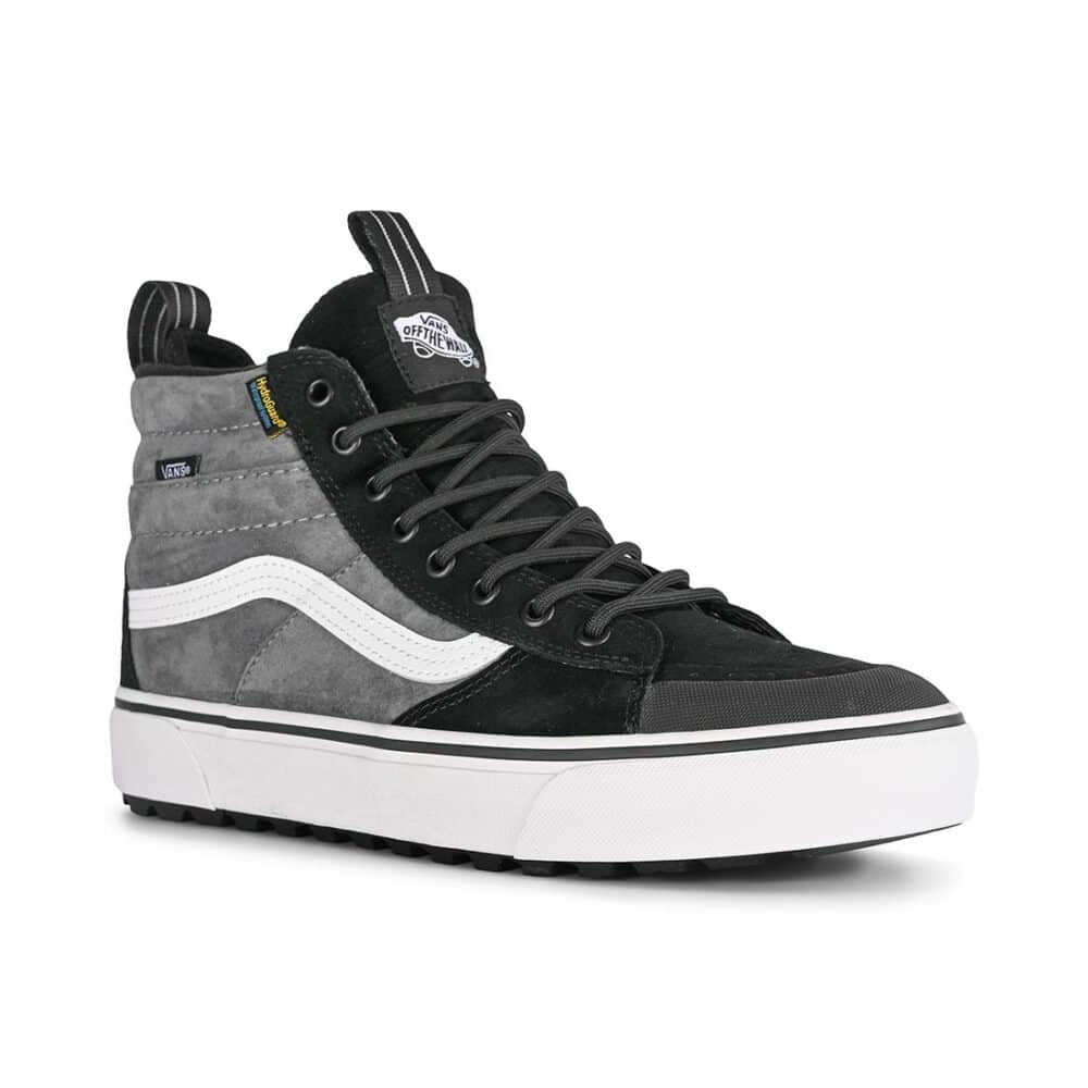 Vans Sk8-Hi MTE-2 Winterised Skate Shoes - Pewter/Black