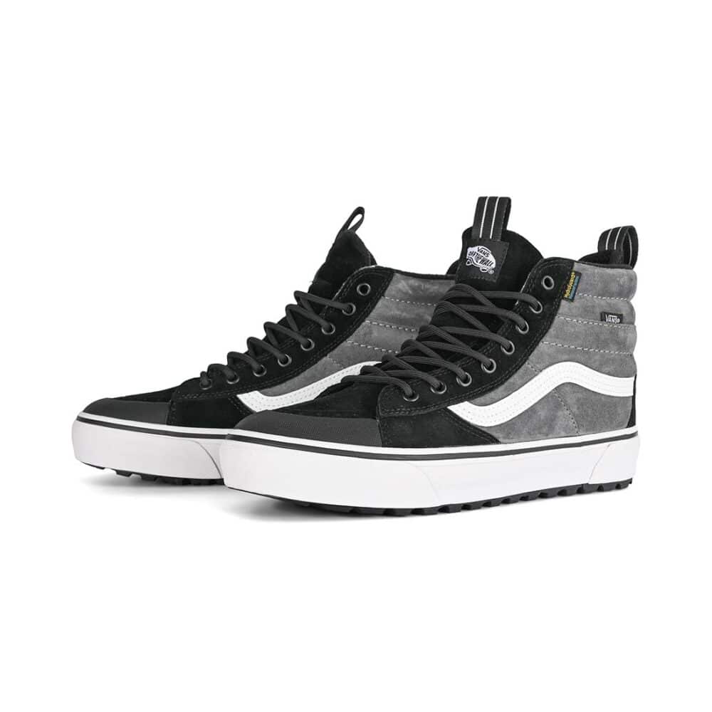 Vans Sk8-Hi MTE-2 Winterised Skate Shoes - Pewter/Black