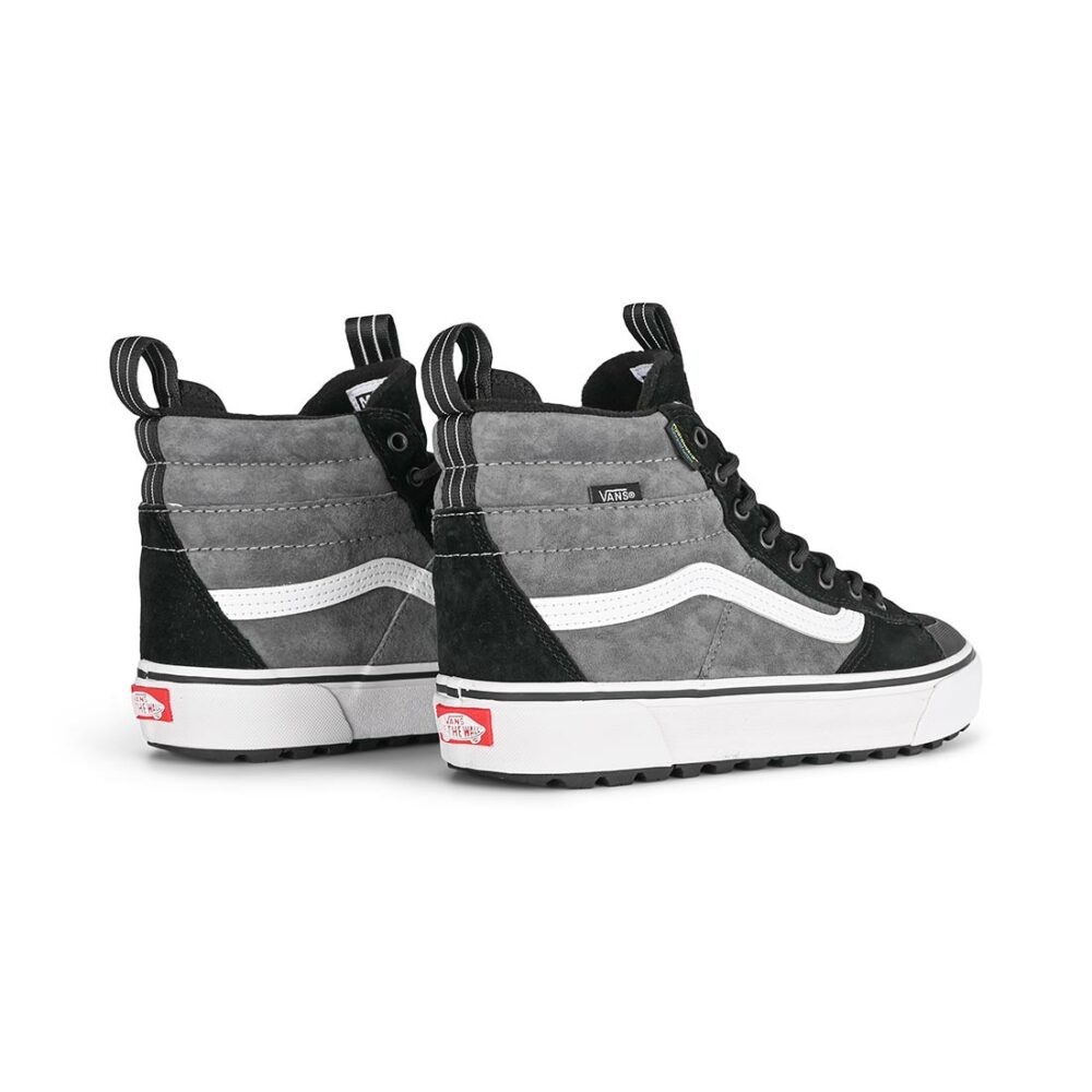 Vans Sk8-Hi MTE-2 Winterised Skate Shoes - Pewter/Black