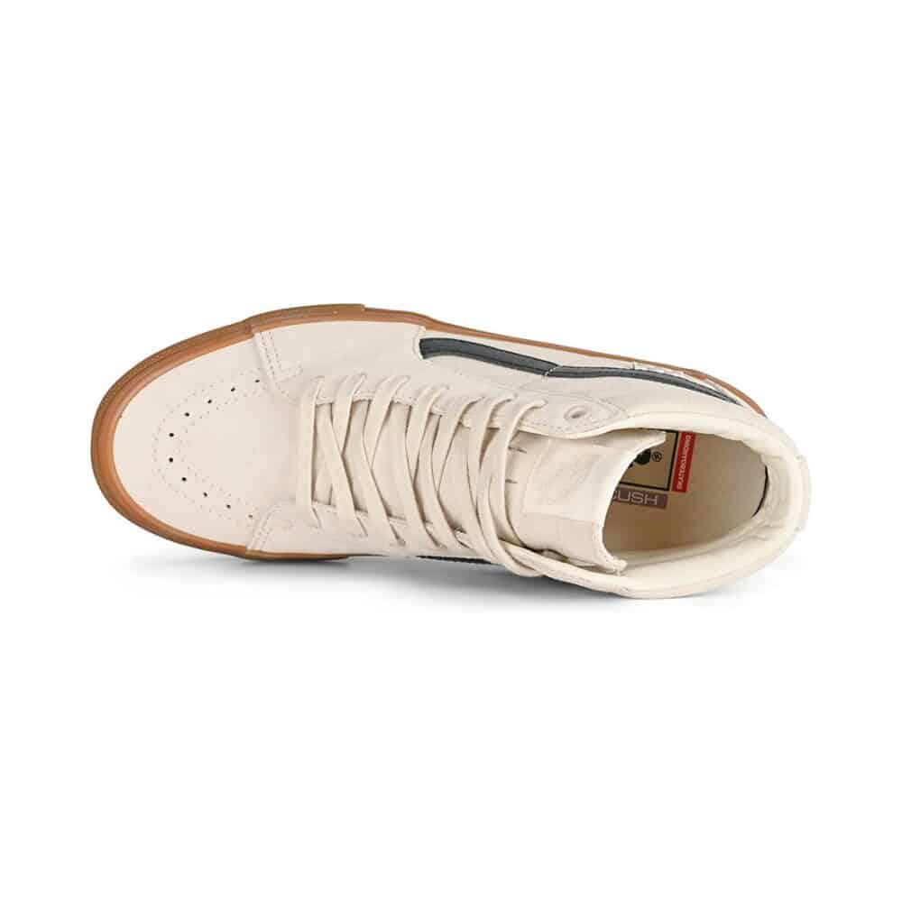 Vans Sk8-Hi Skate Shoes - Birch/Gum