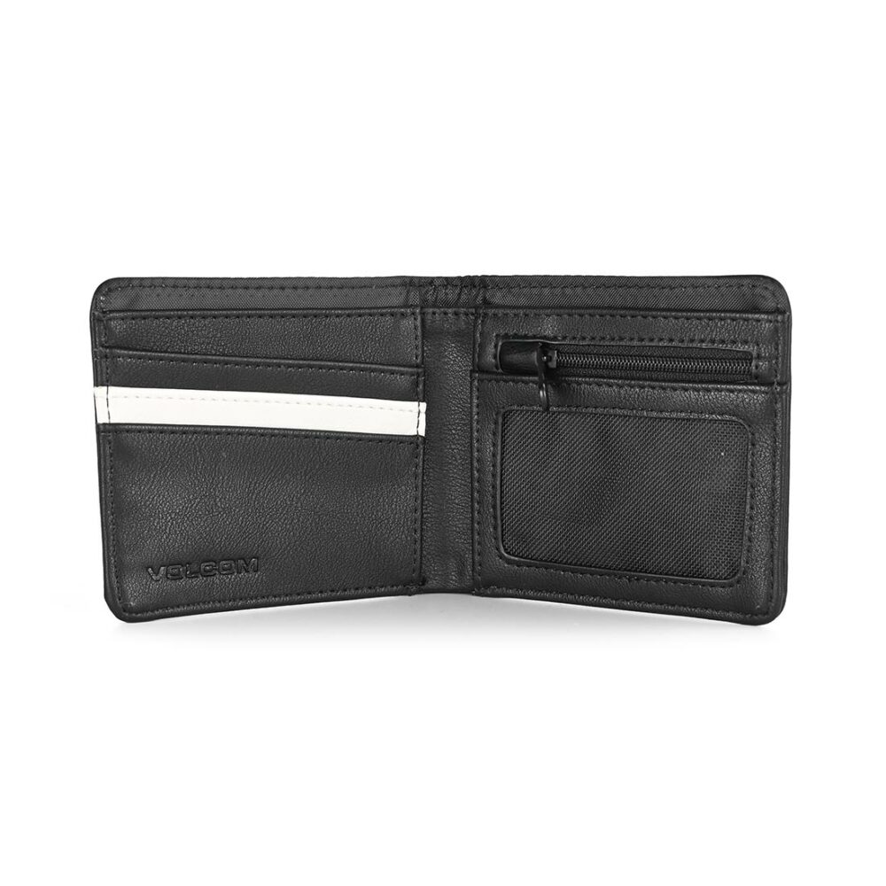 Volcom Slim Stone S Wallet - Black