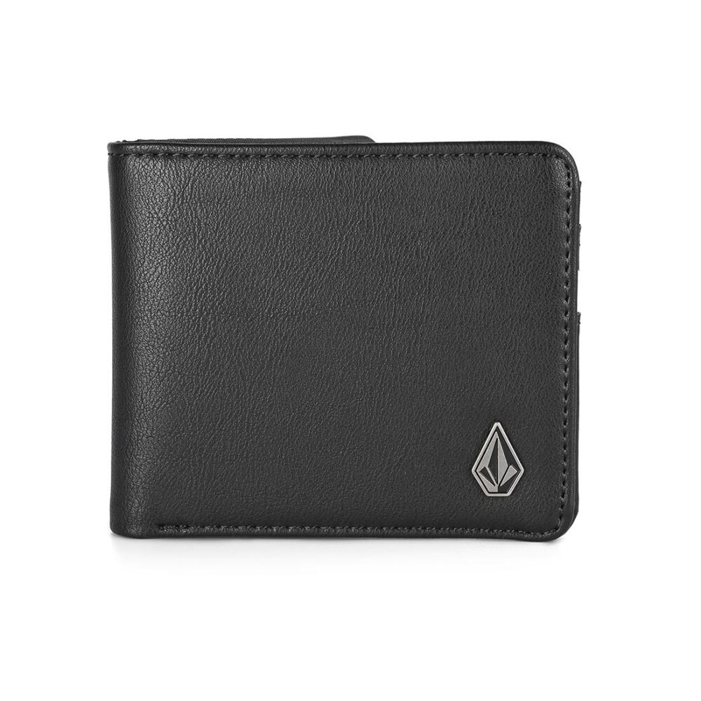 Volcom Slim Stone S Wallet - Black