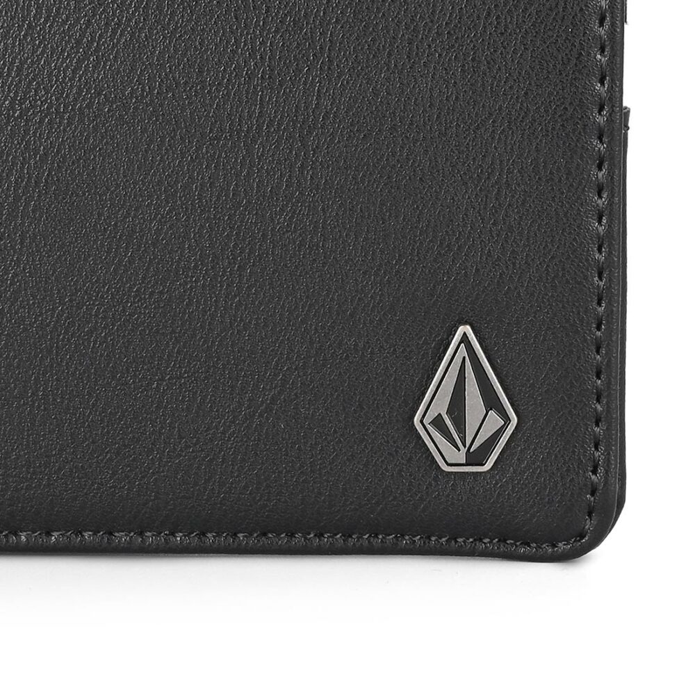 Volcom Slim Stone S Wallet - Black