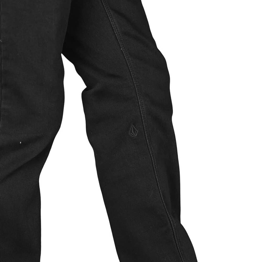 Volcom Solver Straight Fit Jeans - Blackout (SP24)