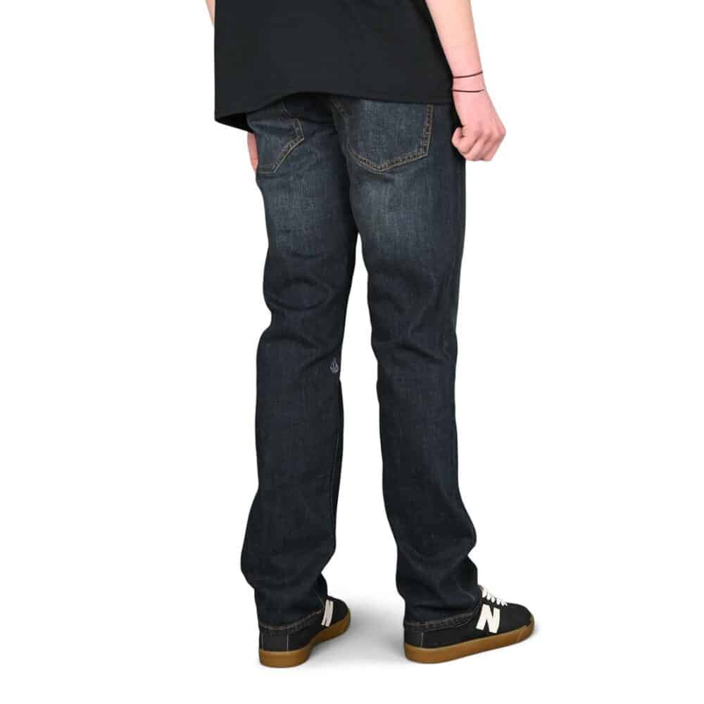 Volcom Solver Straight Fit Jeans - New Vintage Blue