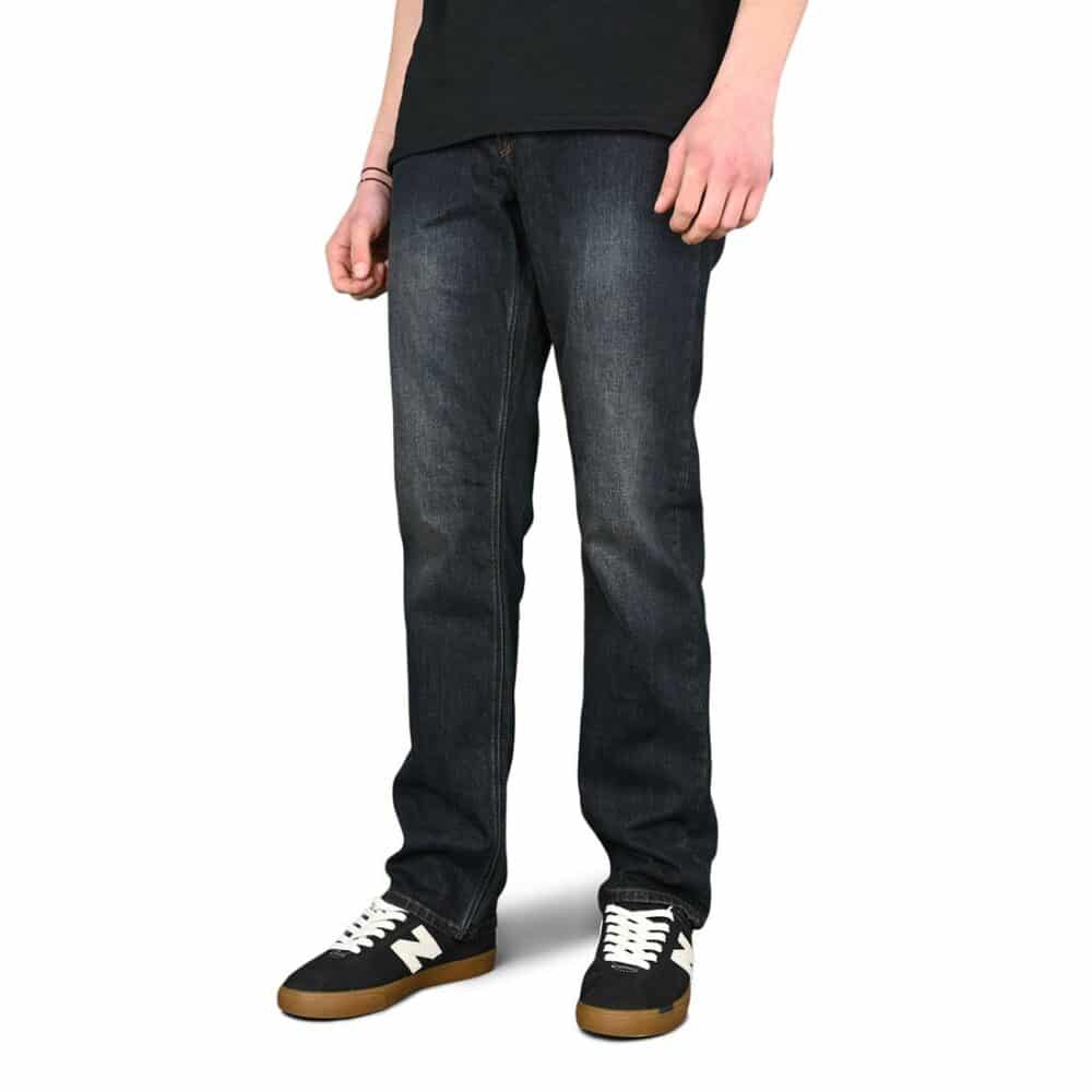 Volcom Solver Straight Fit Jeans - New Vintage Blue