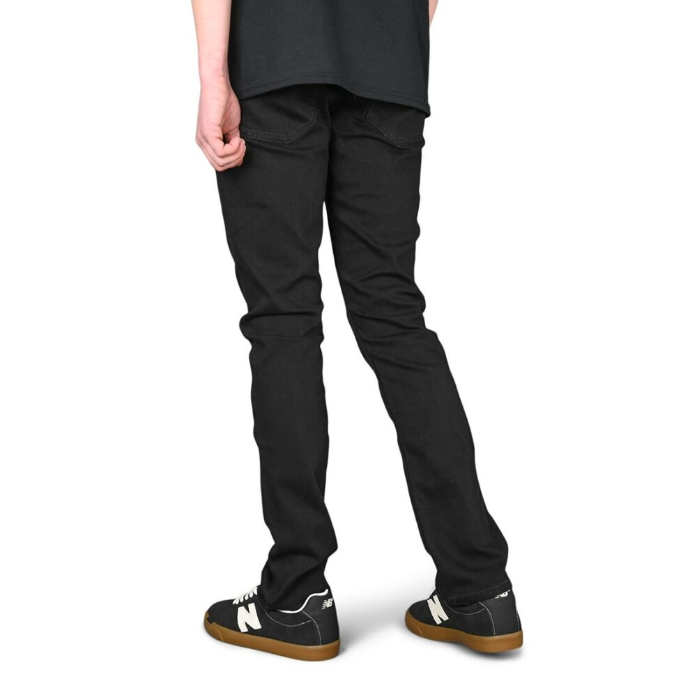 Volcom Vorta Slim Straight Jeans - Black Out (SP24)