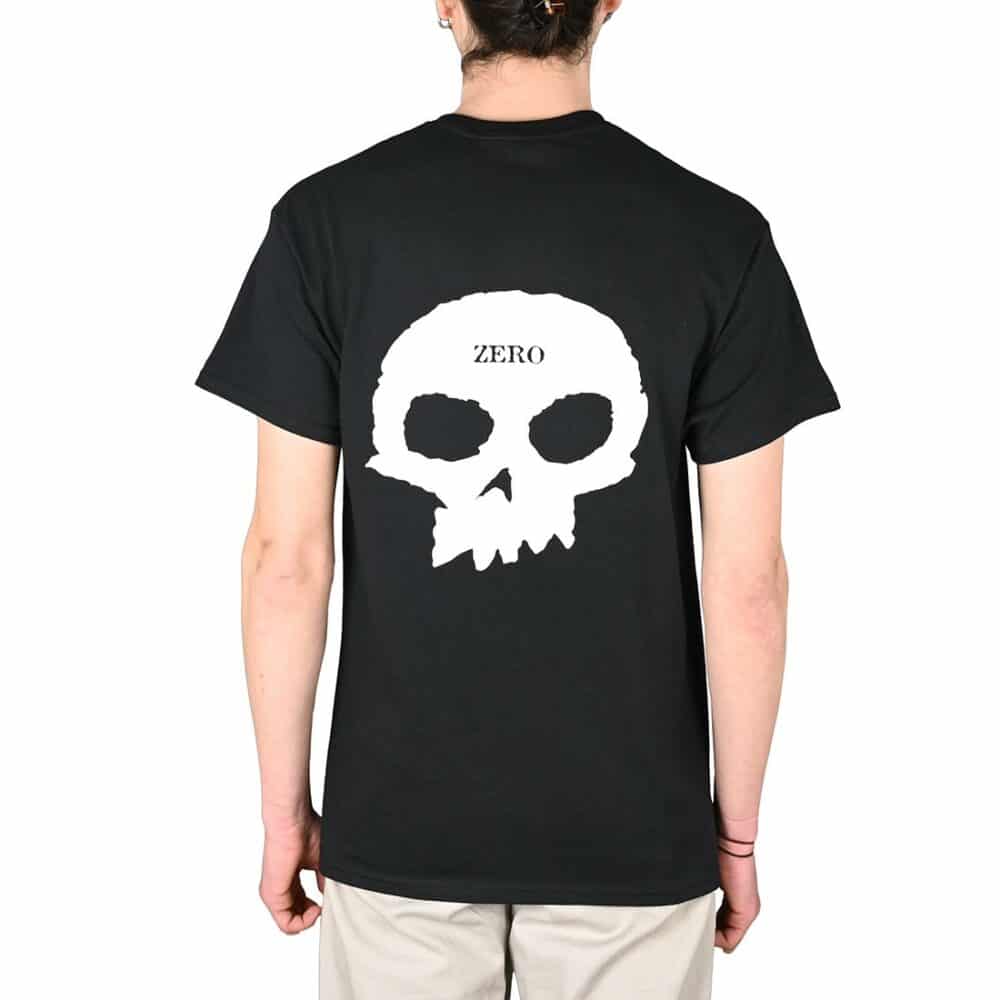 Zero Big Skull S/S T-Shirt - Black/White