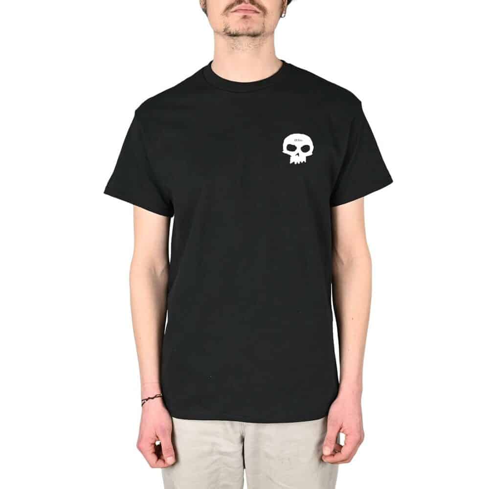 Zero Big Skull S/S T-Shirt - Black/White