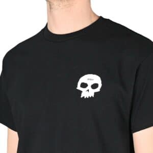 Zero Big Skull S/S T-Shirt - Black/White - Supereight