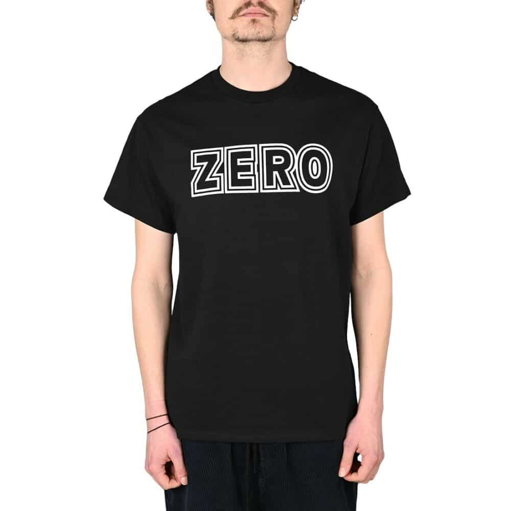 Zero Bold S/S T-Shirt - Black/White