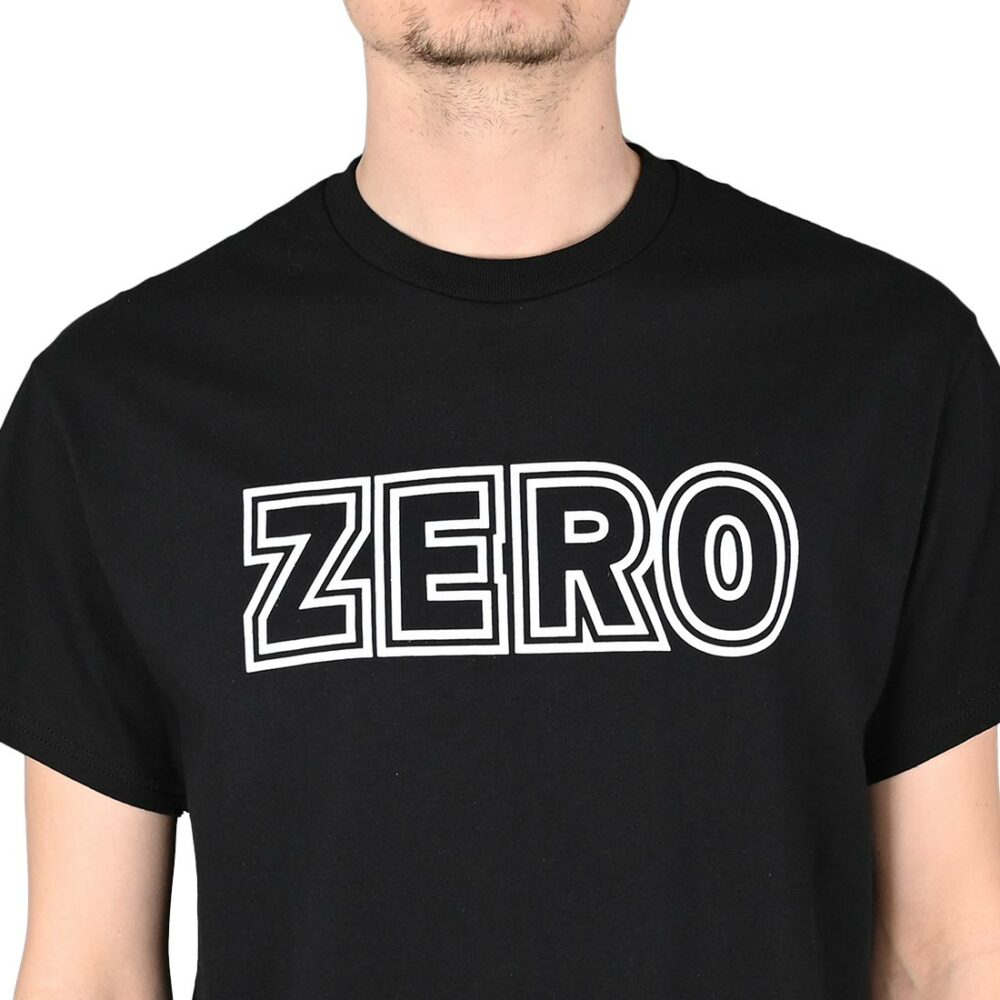 Zero Bold S/S T-Shirt - Black/White