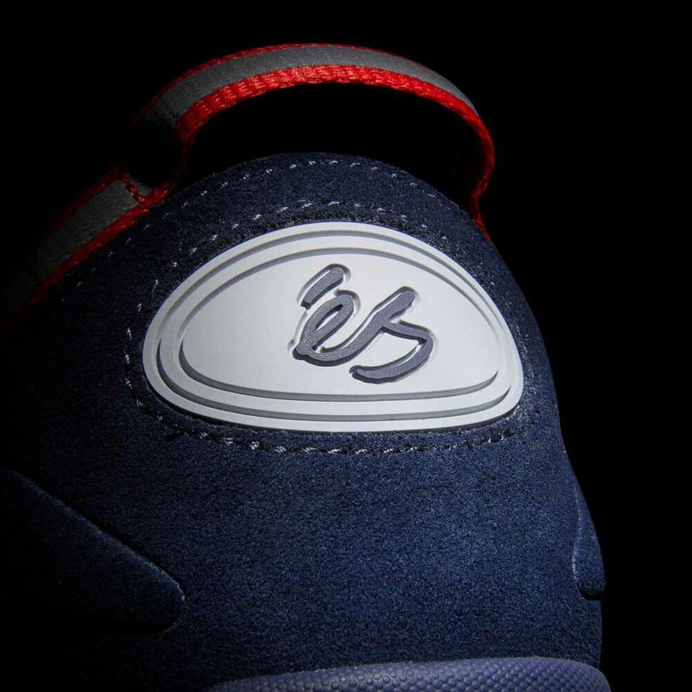 eS Creager Skate Shoes - Navy/Grey/Red