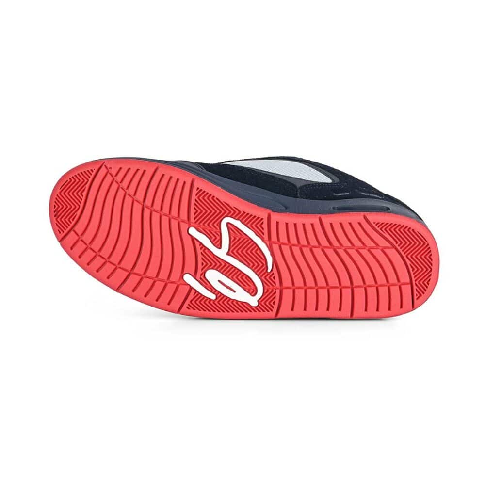 eS Creager Skate Shoes - Navy/Grey/Red
