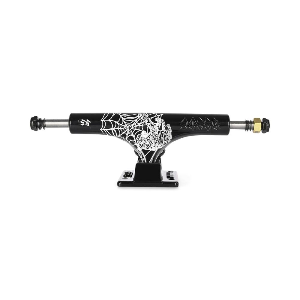 Ace Deedz AF1 55 Skateboard Trucks (Pair) - Black