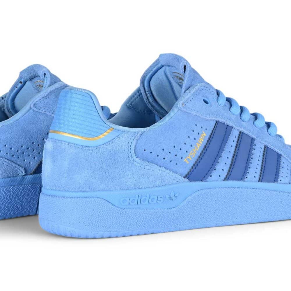 Adidas Tyshawn Low Skate Shoes - Blue Burst/Team Royal Blue/Bluebird