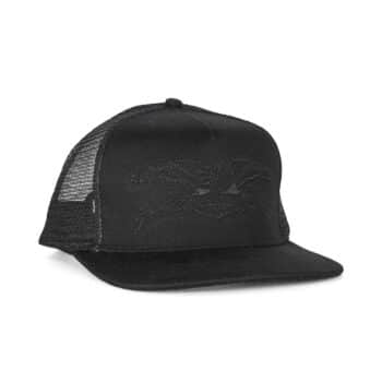 Anti Hero Basic Eagle Mesh Back Trucker Cap - Black/Black