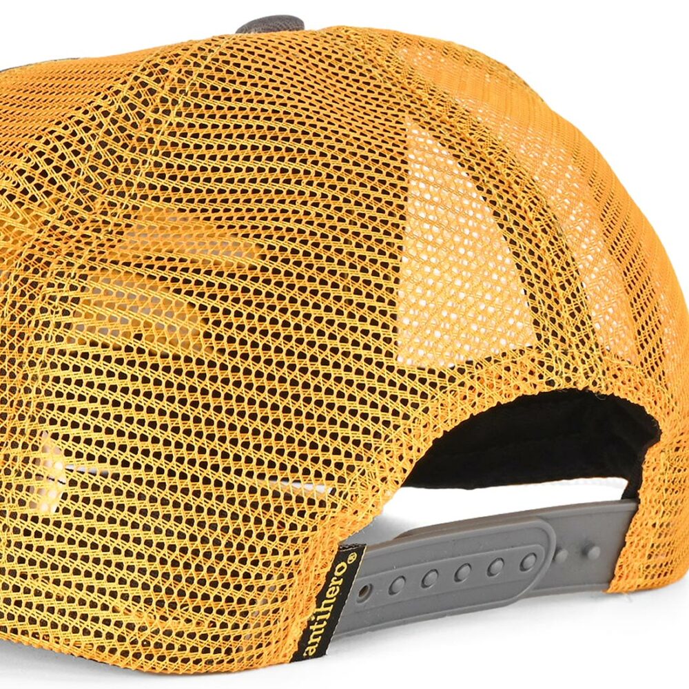 Anti Hero Basic Eagle Mesh Back Trucker Cap - Grey/Gold