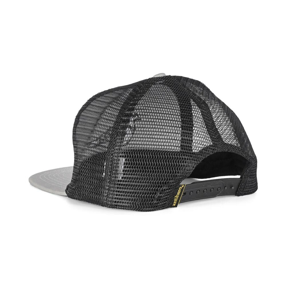 Anti Hero Basic Pigeon Mesh Back Trucker Cap - Silver/Black