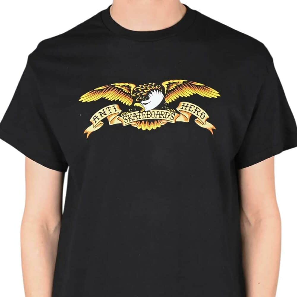 Anti Hero Eagle S/S T-Shirt - Black