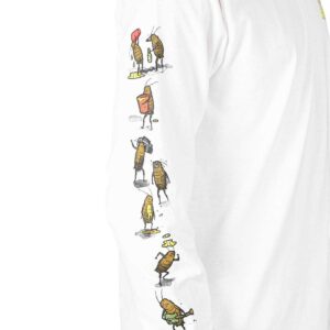 Anti Hero Roached Out L/S T-Shirt - White