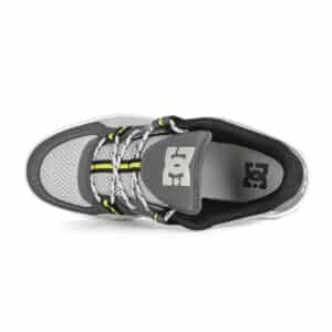 DC Construct Skate Shoes - White/Grey/Yellow