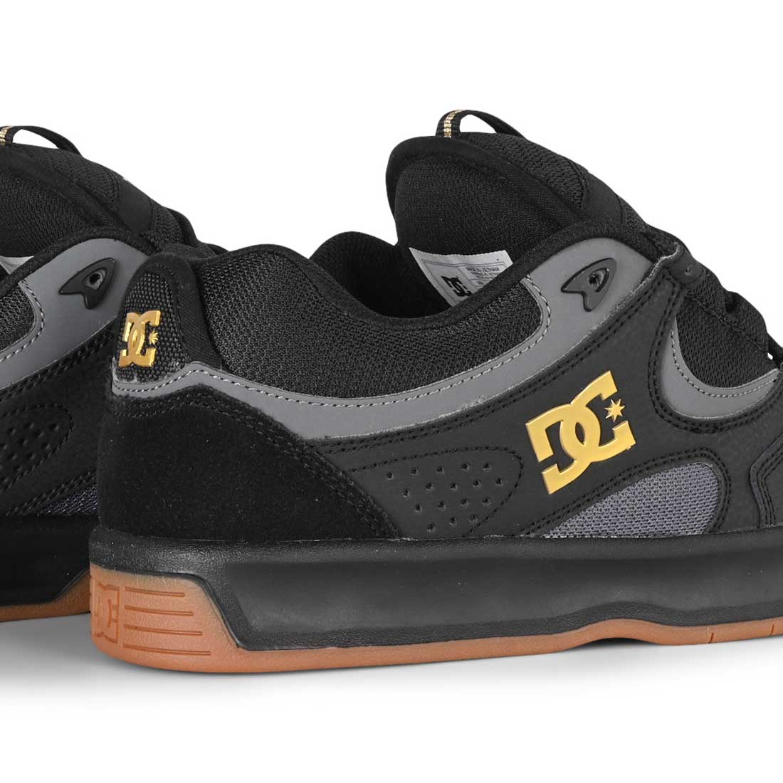 Black and gold dc shoes shop