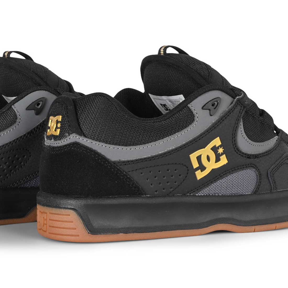 DC Kalynx Zero Skate Shoes Black Gold Supereight