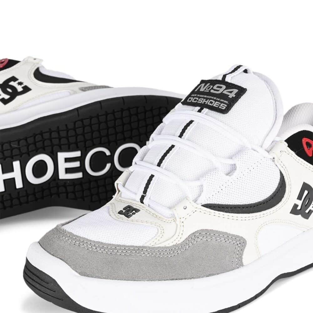 DC Kalynx Zero Skate Shoes - Grey/Black/White