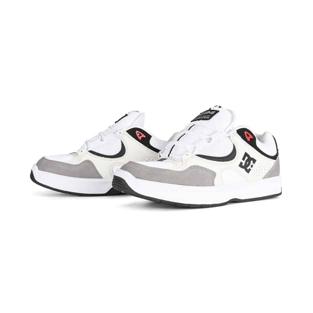 DC Kalynx Zero Skate Shoes - Grey/Black/White
