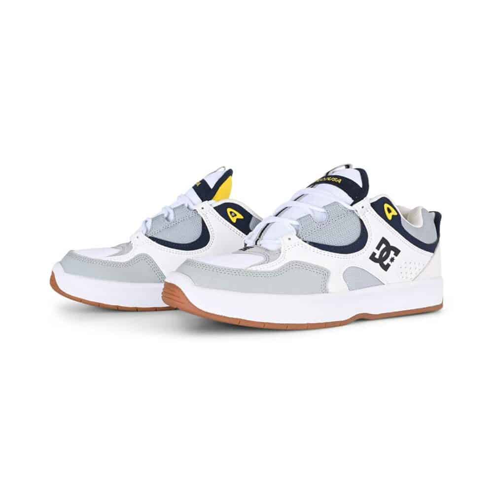 DC Kalynx Zero Skate Shoes - White/Grey