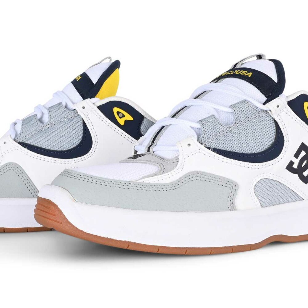 DC Kalynx Zero Skate Shoes - White/Grey