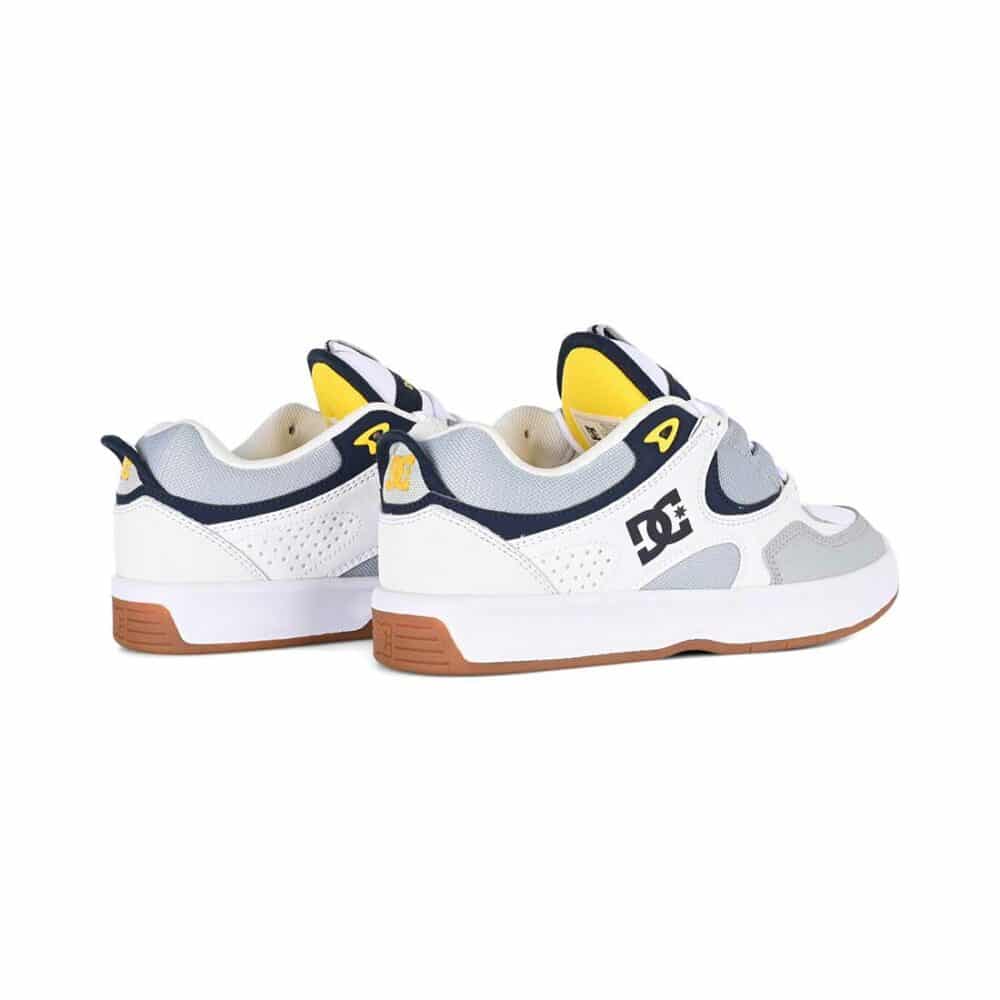 DC Kalynx Zero Skate Shoes - White/Grey