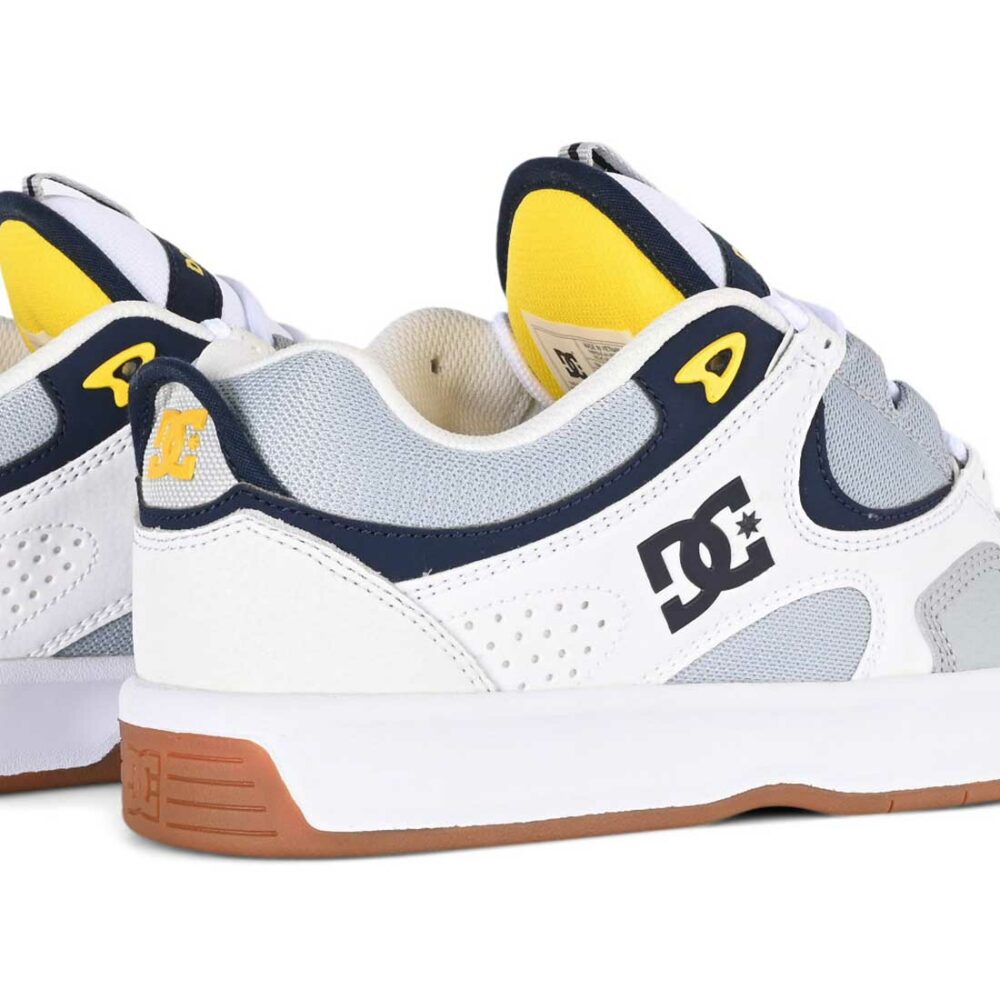 DC Kalynx Zero Skate Shoes - White/Grey