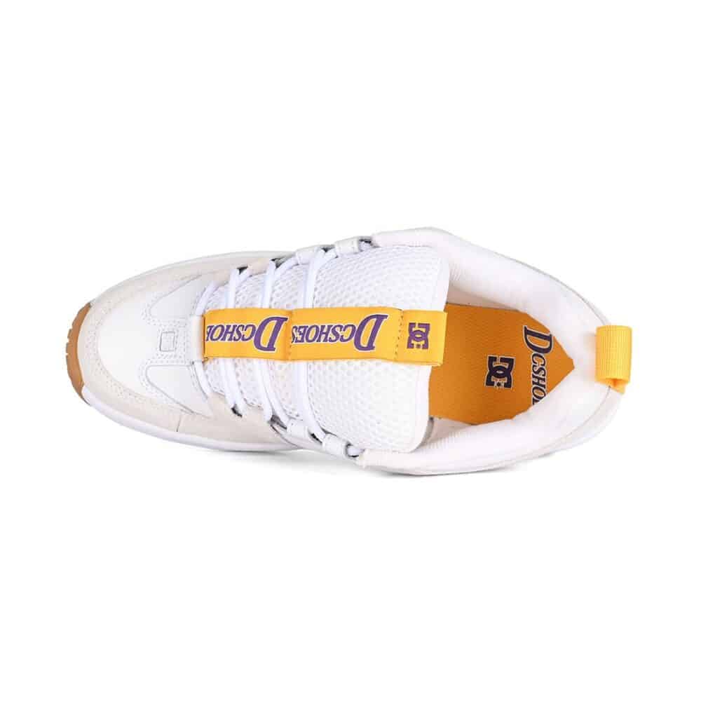 DC Lynx OG Skate Shoes - White/Purple