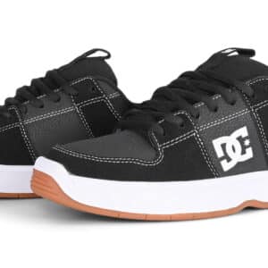 DC Lynx Zero Skate Shoes - Black/Black/White