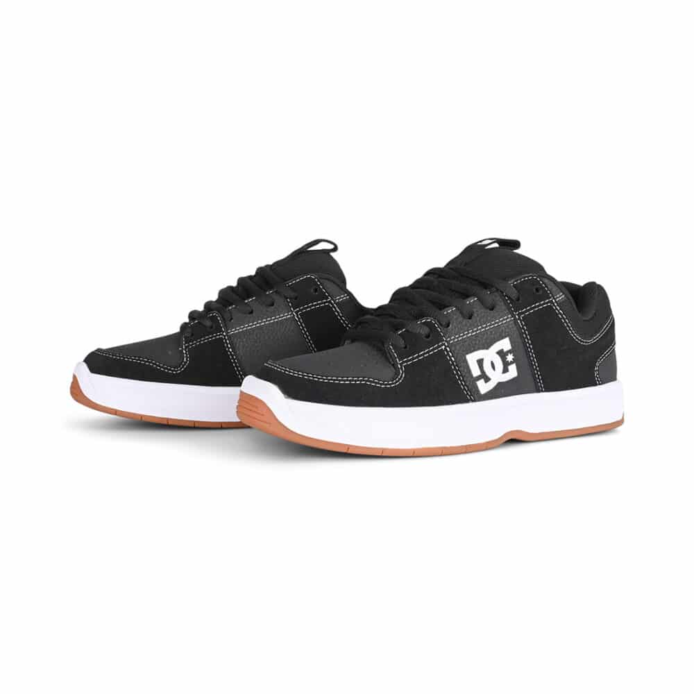 DC Lynx Zero Skate Shoes - Black/Black/White