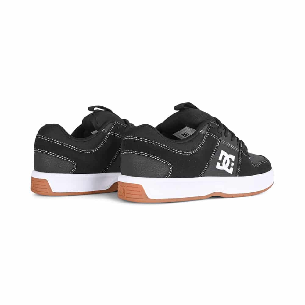 DC Lynx Zero Skate Shoes - Black/Black/White