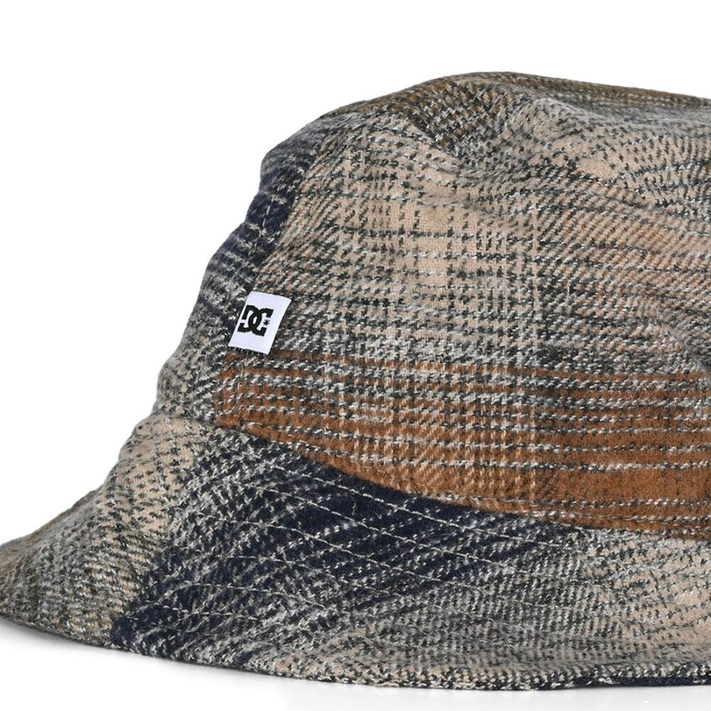 DC Murray Bucket Hat - Light Brown Plaid