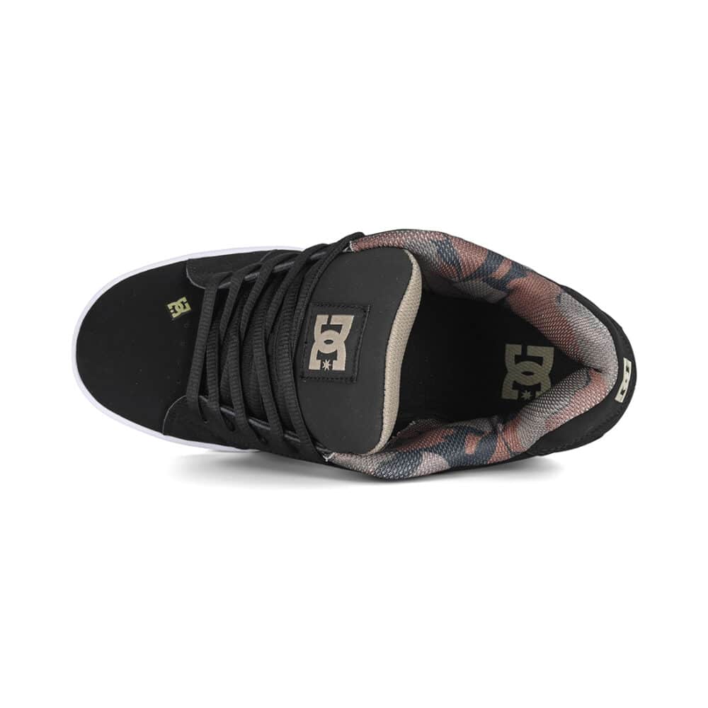 DC Net Skate Shoes - Black/Green/Black