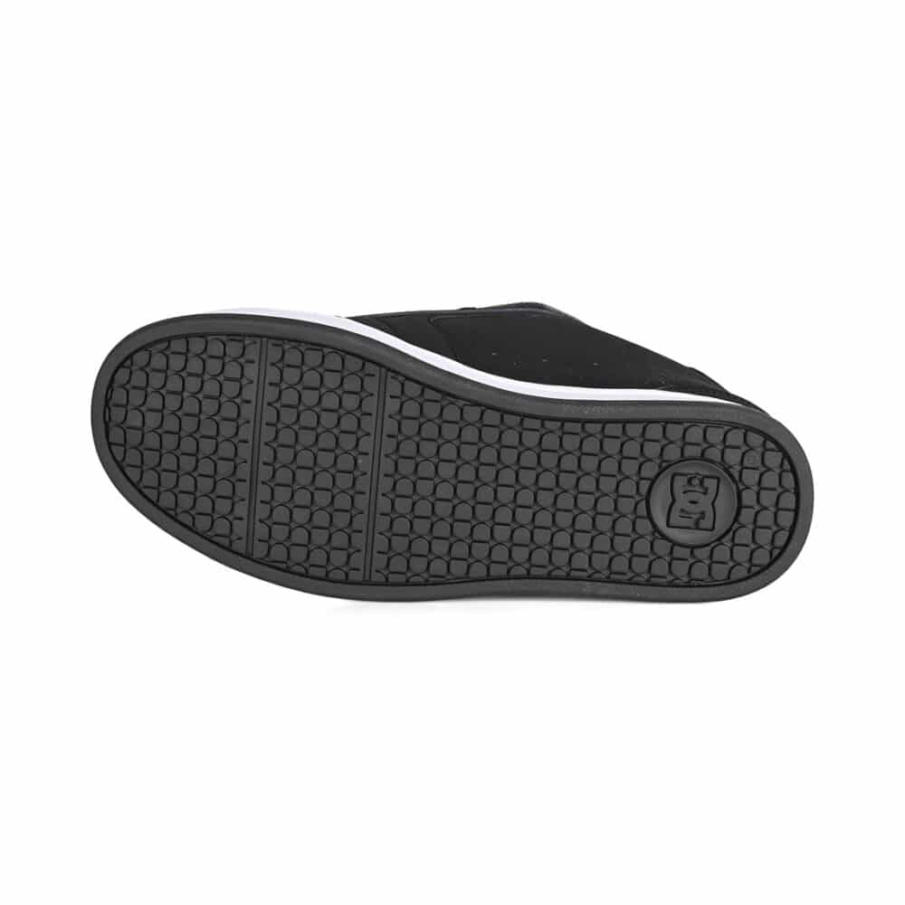 DC Net Skate Shoes - Black/Green/Black
