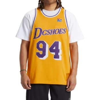 DC Showtime Basketball Jersey Vest - Saffron