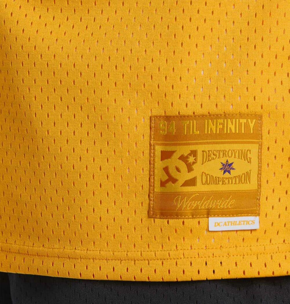 DC Showtime Basketball Jersey Vest - Saffron
