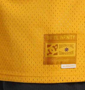 DC Showtime Basketball Jersey Vest - Saffron