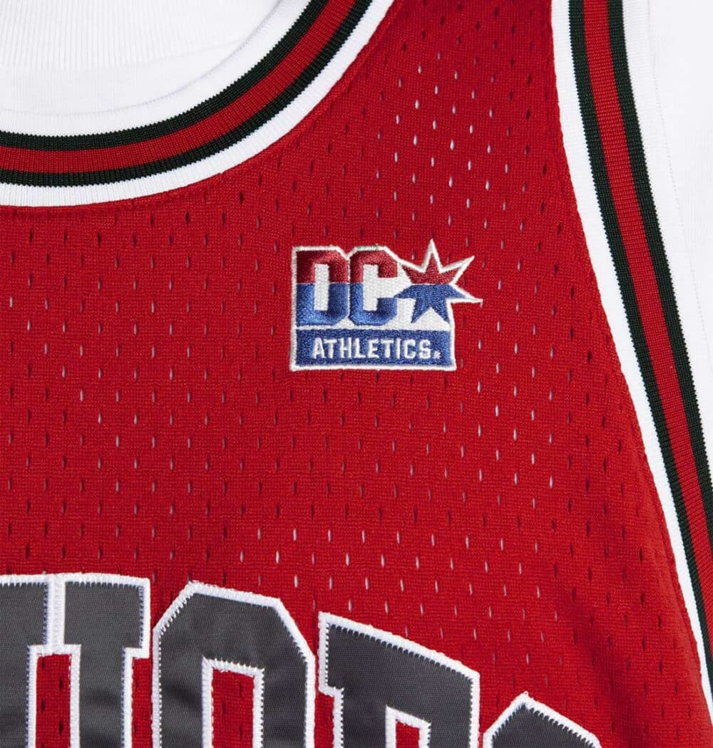 DC Shy Town Basketball Jersey Vest - Racing Red