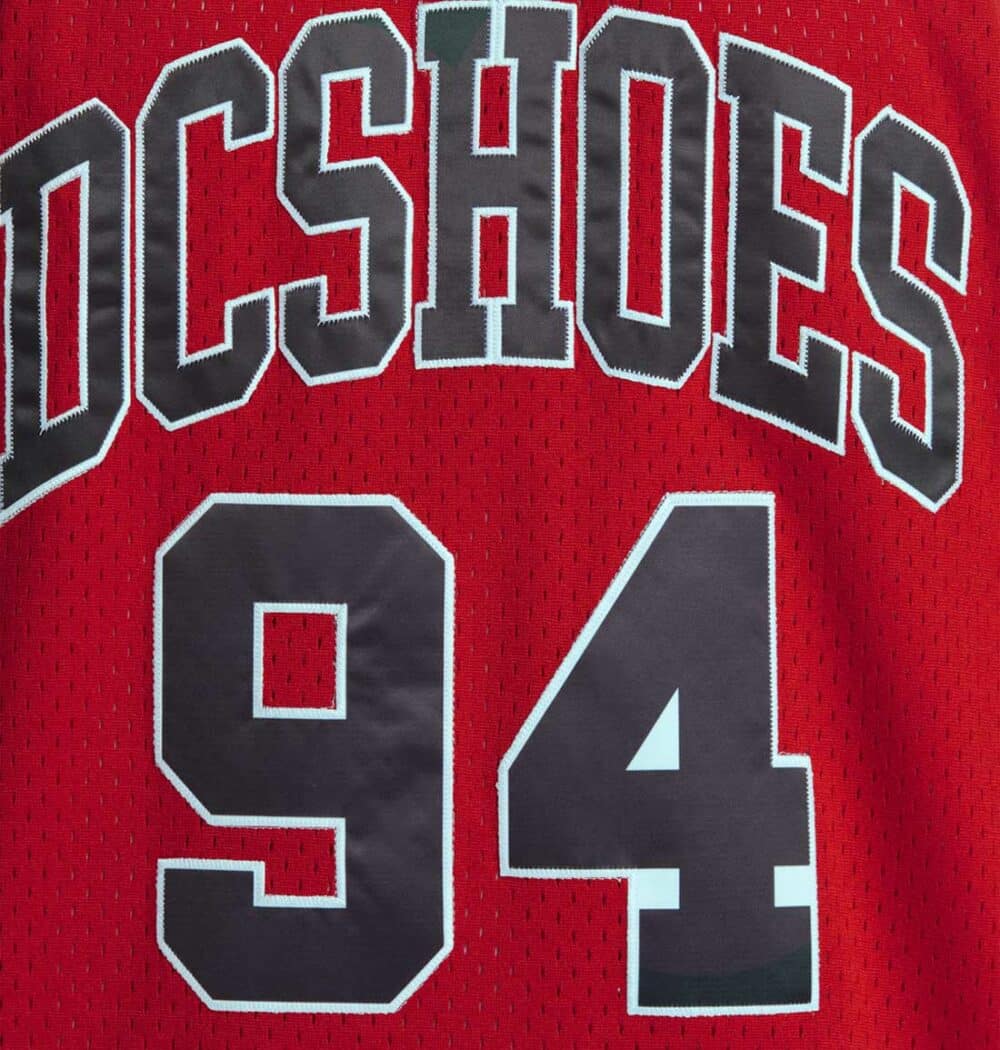 DC Shy Town Basketball Jersey Vest - Racing Red