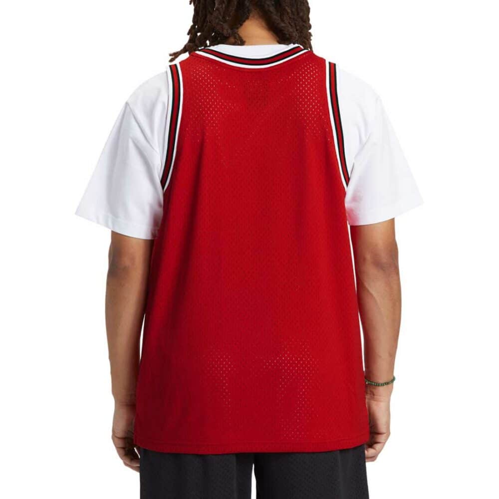 DC Shy Town Basketball Jersey Vest - Racing Red