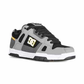 DC Stag Skate Shoes - Grey/Yellow