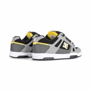 DC Stag Skate Shoes - Grey/Yellow